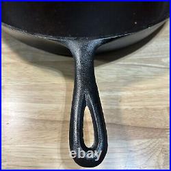 Fully Restored Birmingham Stove Range #14 BSR Century Cast Iron Skillet 15