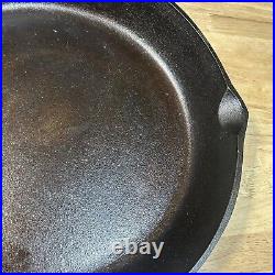 Fully Restored Birmingham Stove Range #14 BSR Century Cast Iron Skillet 15