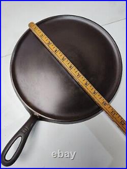 Fully Restored GRISWOLD CAST IRON #9 Griddle Large Logo 10 Seasoned Flat