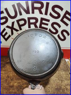 Fully Restored GRISWOLD Victor CAST IRON Skillet Pan #9 SKILLET 11 Seasoned