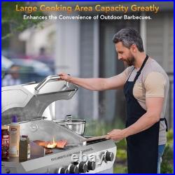 G41 Pro BBQ Grill, Heavy-Duty Stainless Steel Gas Grill, 4 Burner Gas Grill wi