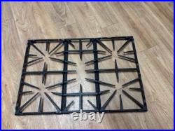 GE Gas Range Oven Cast Iron Set of 3 WB31X21574, WB31X21075, 222D6496P001