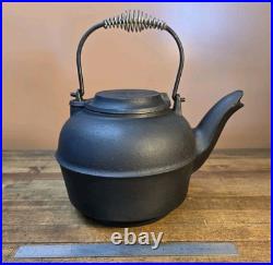 GORGEOUS Antique Chattanooga Star #8 Cast Iron Kettle Woodstove Swivel Lid? USA