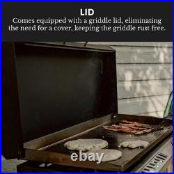 Gas Griddle -2-Burner Propane Stove with Flat Top Grill -Cast Iron Propane Grill Gas Griddle -2-Burner Propane Stove with Flat Top Grill -Cast Iron Propane Grill