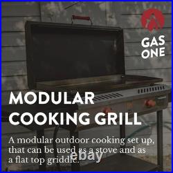 Gas Griddle -2-Burner Propane Stove with Flat Top Grill -Cast Iron Propane Grill Gas Griddle -2-Burner Propane Stove with Flat Top Grill -Cast Iron Propane Grill