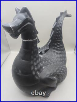 Gates General Corp (1982) Cast Iron Dragon Wood Stove Humidifier Steamer Vintage