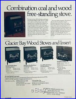 Glacier Bay Used Cast Iron Wood / Coal Stove in excellent condition. It's heavy