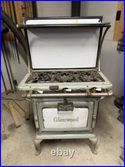 Glenwood 718K Cast Iron Cook Stove Antique Gas