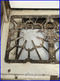 Glenwood 718K Cast Iron Cook Stove Antique Gas