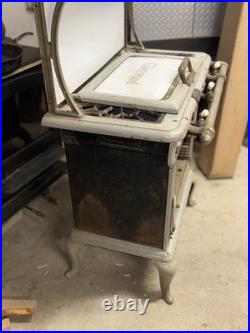 Glenwood 718K Cast Iron Cook Stove Antique Gas