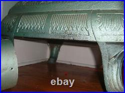 Goldenrod #14, ANTIQUE, PARLOR CAST IRON, Wood Heater POT BELLY Stove18 base