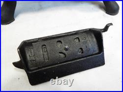 Grey Iron Spark Salesman Sample Cast Pot Belly Wood Cook Stove Toy Mount Joy