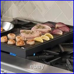 Griddle Compatible with GE Gas Stove Heavy Duty Cast Iron Center WB31X24738