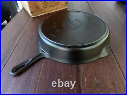 Griswold #12 Cast Iron Skillet With Large Block Logo And Heat Ring Restored