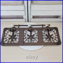 Griswold 2030 Cast Iron Gas Stove Top Burner 3 Burner Commercial Vintage
