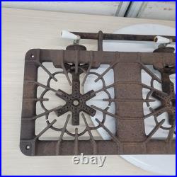 Griswold 2030 Cast Iron Gas Stove Top Burner 3 Burner Commercial Vintage
