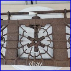 Griswold 2030 Cast Iron Gas Stove Top Burner 3 Burner Commercial Vintage