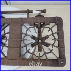Griswold 2030 Cast Iron Gas Stove Top Burner 3 Burner Commercial Vintage
