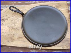 Griswold #9 Cast Iron Griddle LBL Large Block Logo Restored 9