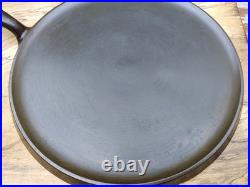 Griswold #9 Cast Iron Griddle LBL Large Block Logo Restored 9