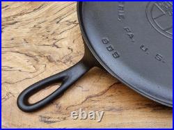Griswold #9 Cast Iron Griddle LBL Large Block Logo Restored 9