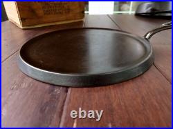 Griswold #9 Cast Iron Griddle With Large Block Logo Restored