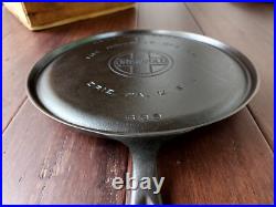 Griswold #9 Cast Iron Griddle With Large Block Logo Restored