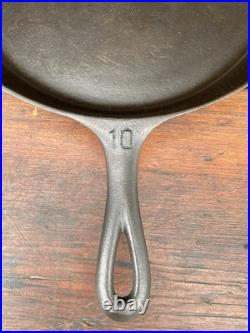 Griswold Cast Iron #10 Slant EPU Skillet