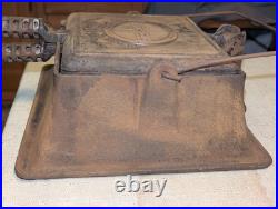 Griswold Cast Iron #11 American HIGH BASE Waffle Iron 3270/987 Base Griswold Cast Iron #11 American HIGH BASE Waffle Iron 3270/987 Base