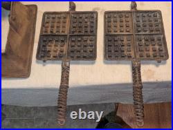 Griswold Cast Iron #11 American HIGH BASE Waffle Iron 3270/987 Base Griswold Cast Iron #11 American HIGH BASE Waffle Iron 3270/987 Base