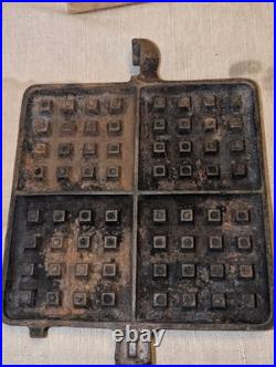 Griswold Cast Iron #11 American HIGH BASE Waffle Iron 3270/987 Base Griswold Cast Iron #11 American HIGH BASE Waffle Iron 3270/987 Base
