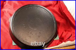 Griswold Cast Iron #11 Large Slant Logo Skillet With Heat Ring & Slight Ghost Mark