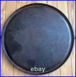 Griswold Cast Iron #14 Large SLANTED Logo Bailed Griddle