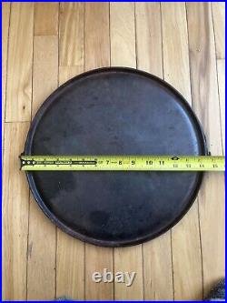 Griswold Cast Iron #14 Large SLANTED Logo Bailed Griddle