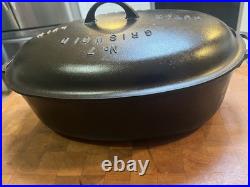 Griswold Cast Iron #7 Oval Roaster Griswold Cast Iron #7 Oval Roaster