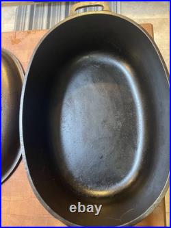 Griswold Cast Iron #7 Oval Roaster Griswold Cast Iron #7 Oval Roaster