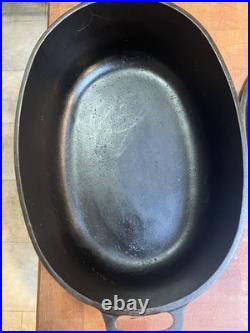 Griswold Cast Iron #7 Oval Roaster Griswold Cast Iron #7 Oval Roaster