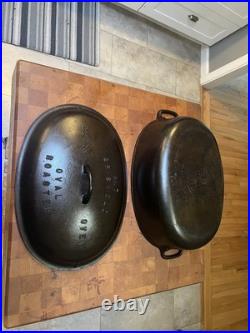 Griswold Cast Iron #7 Oval Roaster Griswold Cast Iron #7 Oval Roaster