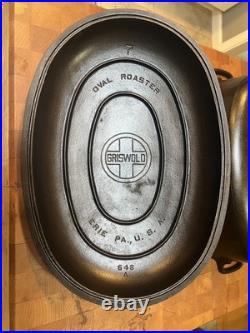 Griswold Cast Iron #7 Oval Roaster Griswold Cast Iron #7 Oval Roaster