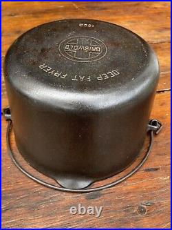 Griswold Cast Iron Deep Fat Fryer