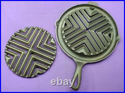 Griswold Cast Iron Double Broiler 875 & 876