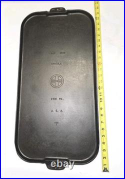 Griswold Cast Iron Griddle 10, No Cracks, clean and flat Griswold Cast Iron Griddle 10, No Cracks, clean and flat