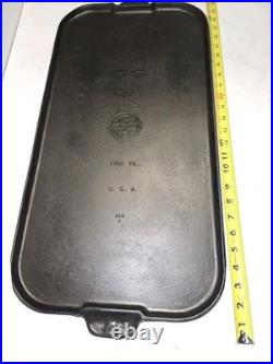 Griswold Cast Iron Griddle 10, No Cracks, clean and flat Griswold Cast Iron Griddle 10, No Cracks, clean and flat