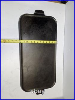 Griswold Cast Iron Griddle 10, No Cracks, clean and flat Griswold Cast Iron Griddle 10, No Cracks, clean and flat