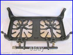 Griswold Cast Iron No. 202 Two Burner Stove Nice Condition