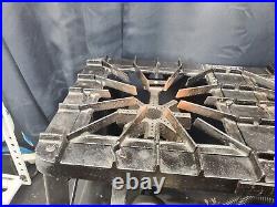 Griswold Erie PA No 712 Cast Iron 2 Burner Propane Stove on Stand