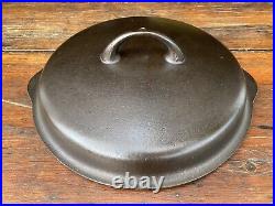 Griswold Iron Mountain #8 Cast Iron Chicken Fryer