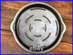Griswold Iron Mountain #8 Cast Iron Chicken Fryer with Lid