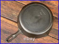 Griswold Iron Mountain #8 Cast Iron Chicken Fryer with Lid