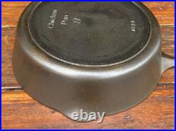Griswold Iron Mountain #8 Cast Iron Chicken Fryer with Lid